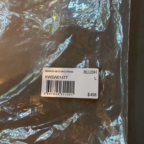 NWT zadig and Voltaire Markus pink sweater sz L - Picture 4 of 8